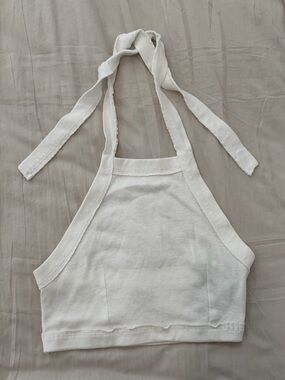 Urban Outfitters BDG White Halter Crop Top S/P